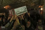 مراسم وداع با شهید گمنام در شیراز