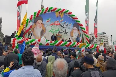 راهپیمای 22 بهمن 1404 ساری