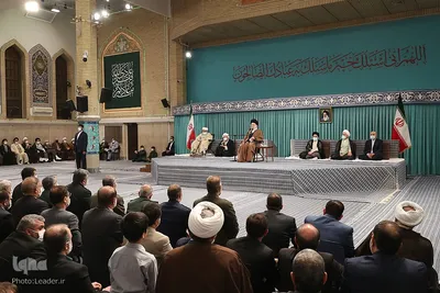 دیدار مسئولین و سفرای کشورهای اسلامی با رهبر انقلاب