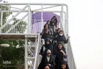 یک پل هوایی یا همان پل عابرپیاده خوابگاه و دانشگاه را به هم وصل می‌کند. این کار تردد دانشجویان را تسهیل کرده است.
