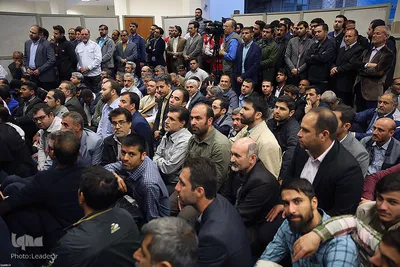 دیدار جمعی از کارگران سراسر کشور با رهبر انقلاب