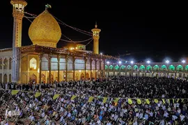 شب ولادت حضرت امام رضا(ع) در شاهچراغ(ع)