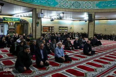 مراسم ترحیم والده مکرم رئیس شبکه قرآن سیما