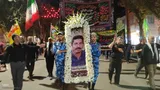 تشییع پیکر شهید «احمد رضایی کمال‌آباد» در نایین