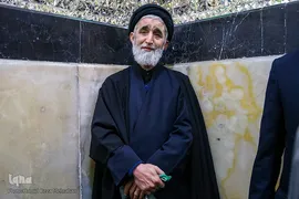 غبار‌روبی مضجع مطهر حضرت عبدالعظیم حسنی(ع)