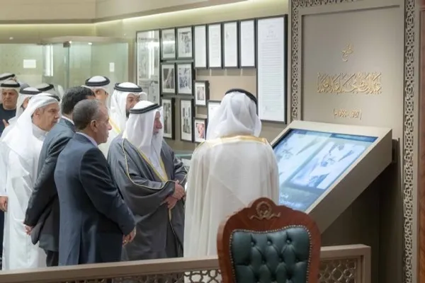 Peresmian Bagian Khusus Syekh Abdul Basit di Majelis Alquran Sharjah