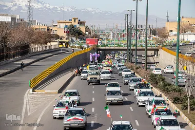 راهپیمایی خودرویی و موتوری 22 بهمن- زنجان‎