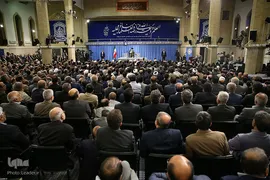دیدار جمعی از استادان، نخبگان و پژوهشگران دانشگاه‌ها با مقام معظم رهبری