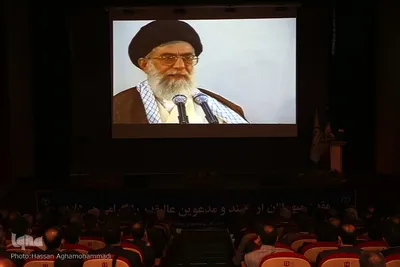 مراسم تودیع سیدحمیدرضا طیبی و معارفه سیدروح‌الله دهقانی فیروزآبادی، رؤسای قدیم و جدید جهاددانشگاهی