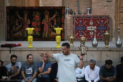 مراسم اختتامیه نهمین دوره جشنواره ملی ورنی در اهر