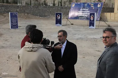 مراسم کلنگ زنی مرکز ملی زیست مصنوعی جهاد دانشگاهی در قم