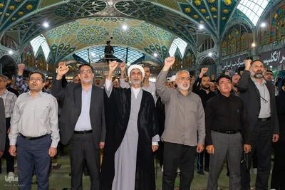 راهپیمایی مردم اصفهان علیه تهاجم رژیم صهیونیستی