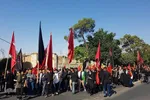 آیین پیاده‌روی جاماندگان اربعین حسینی در شیراز