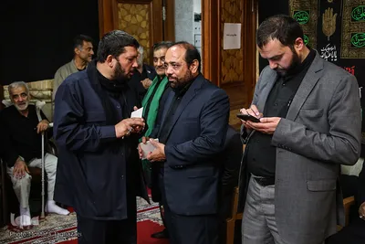 مراسم ترحیم قاری و مداح اهل بیت مصطفی طالبی پور