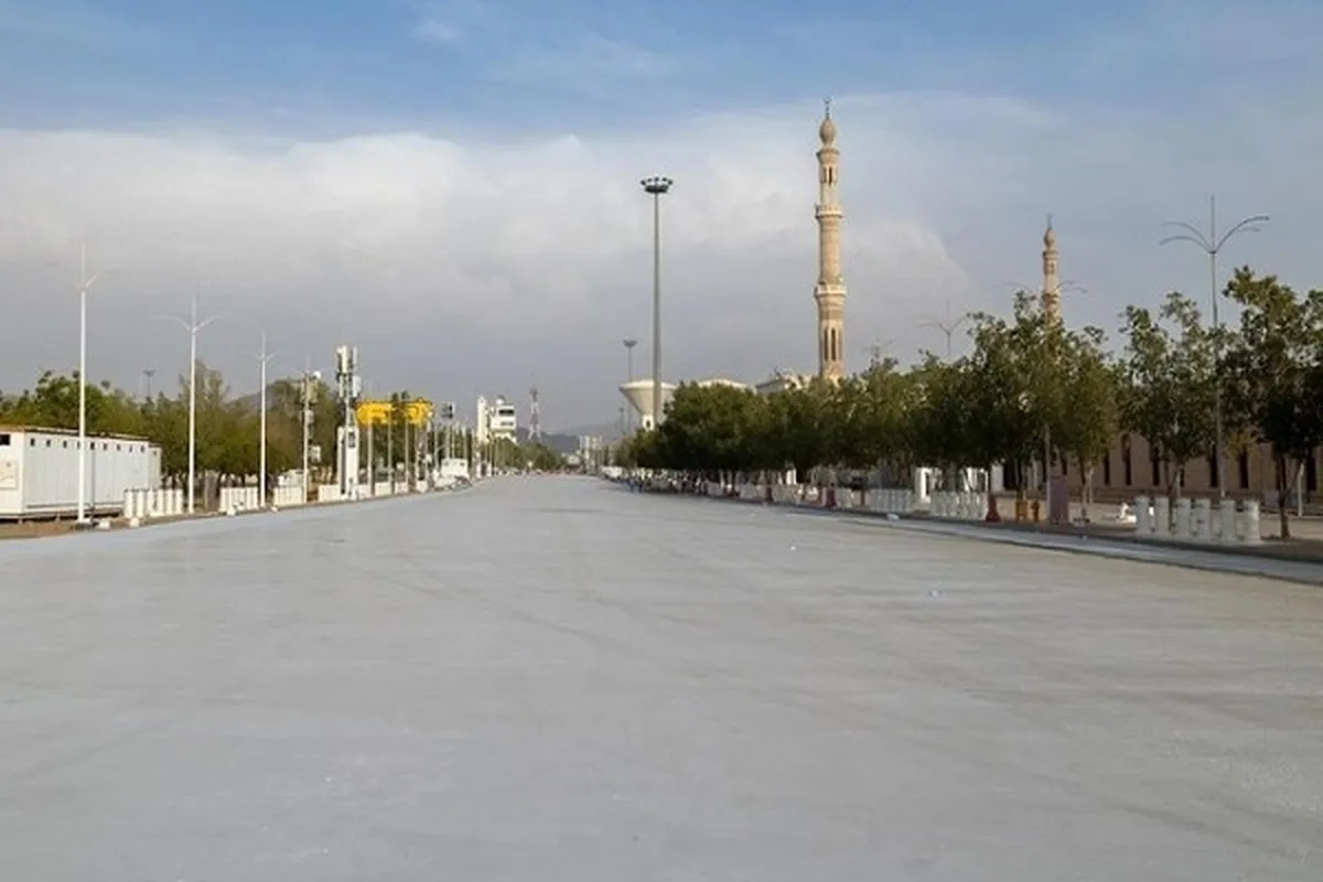 Road Cooling Project Launched Near Mecca Mosque