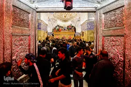 عرض ارادت دسته‌های عزاداری موکب‌ها در شب اربعین