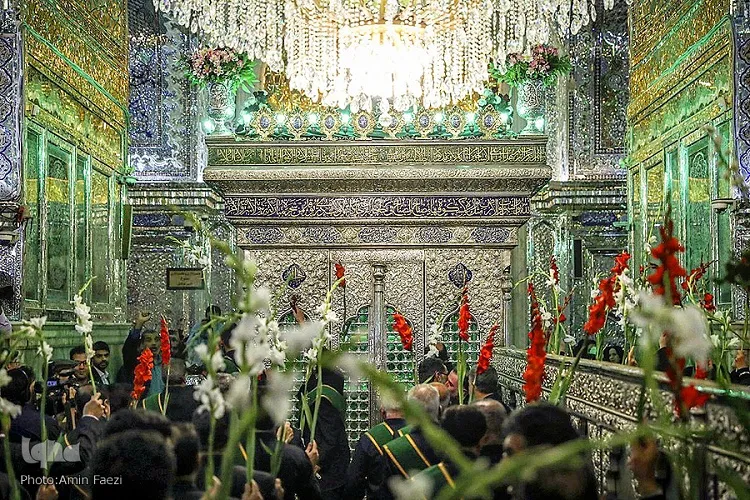 حال و هوای شاهچراغ در سالروز ولادت برادر