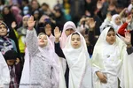جشن بزرگ روزه‌اولی‌ها در جوار شهدا