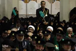 آیین سنتی شمع گردانی در شام رحلت حضرت معصومه(س)