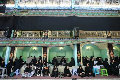 عاشورای حسینی در محله کن تهران