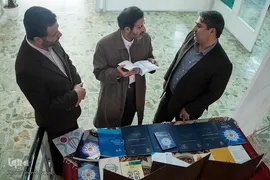 علی منتظری رییس پژوهشکده علوم بهداشتی جهاد دانشگاهی و صابر فرزام مدیر مسئول خبرگزاری ایکنا