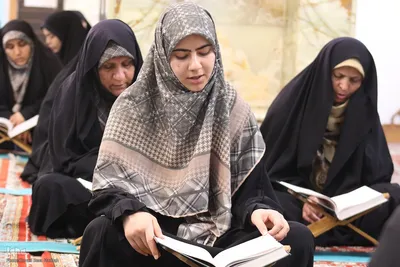 مراسم جزء خوانی قرآن کریم در حرم شاهچراغ(ع)