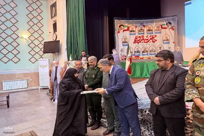 گرامیداشت سالگرد شهادت سردار سلیمانی در سلماس‎