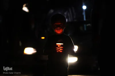 شام غریبان حسینی در جوار شهید گمنام در البرز