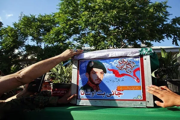 پیکر شهید «جانی بِت اوشانا» تشییع شد