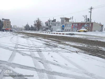 اهر سفیدپوش شد