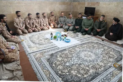 دیدار نماینده ولی فقیه در آذربایجان بارزمندگان لشکر عملیاتی۳ حمزه سیدالشهدا(ع)
