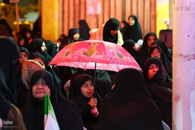 تجمع جامعه قرآنی اصفهان در حمایت از رزمندگان اسلام و جبهه مقاومت