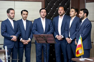 تجلیل از قاری بین المللی قرآن کریم سید مصطفی حسینی