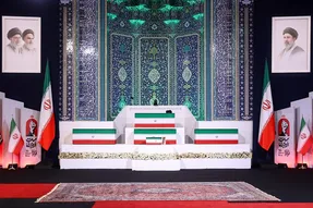 مراسم ادای احترام هیئت‌های عالی‌رتبه خارجی به پیکر مطهر رهبر شهید انقلاب