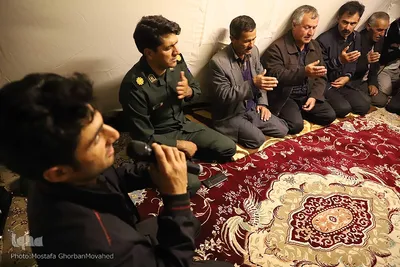 عزاداری ماه محرم در مناطق عشایری اهر