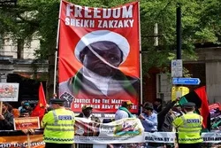 London: Demo für Freilassung von Scheich Zakzaky