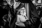 تجمع سوگواران امام خامنه‌ای در میدان امام اصفهان