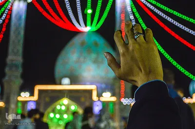 مراسم احیاء شب نیمه شعبان در مسجد مقدس جمکران‎