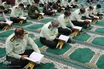 جز‌ء‌خوانی قرآن توسط نیروهای انتظامی _ بیرجند