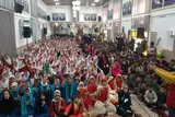 برگزاری جشن پیروزی انقلاب با حضور هزار دانش‌آموز در شهرستان بهشهر