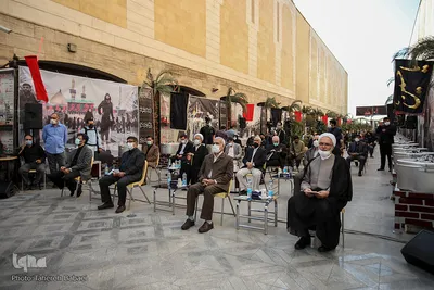 مراسم افتتاح بزرگترین موکب و خوان احسان حسینی