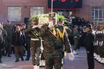 مراسم تشییع و تدفین شهید گمنام در دانشگاه هنر اسلامی تبریز‎
