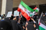 تجمع پرشور دانشگاهیان علوم پزشکی شیراز در محکومیت جنایات رژیم صهیونیستی‎