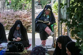 مراسم دعای عرفه در گلزار شهدای بهشت زهرا(س)
