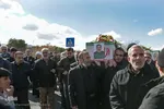 تشییع پیکر دو جانباز دفاع مقدس در اصفهان