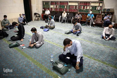 مراسم معنوی قرائت دعای «عرفه» در دانشگاه تهران
