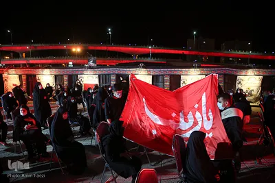 عزاداری موکب قرارگاه جهادی انقلاب در شیراز