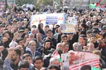 راهپیمایی حماسی مردم دارالمومنین و دارالمجاهدین همدان در یوم‌الله ۱۳ آبان‎