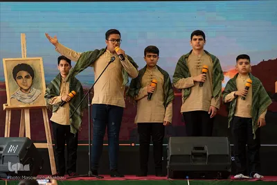 مراسم یادبود شهید حسین فهمیده‎