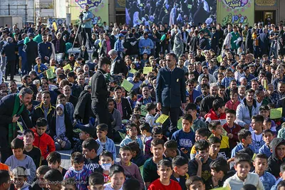 جشن روزه‌اولی‌ها در حرم حضرت زینب خواهر امام رضا (ع)